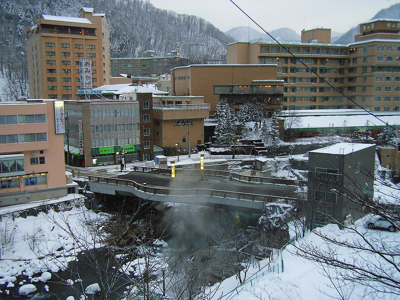 定山渓温泉 日帰り入浴