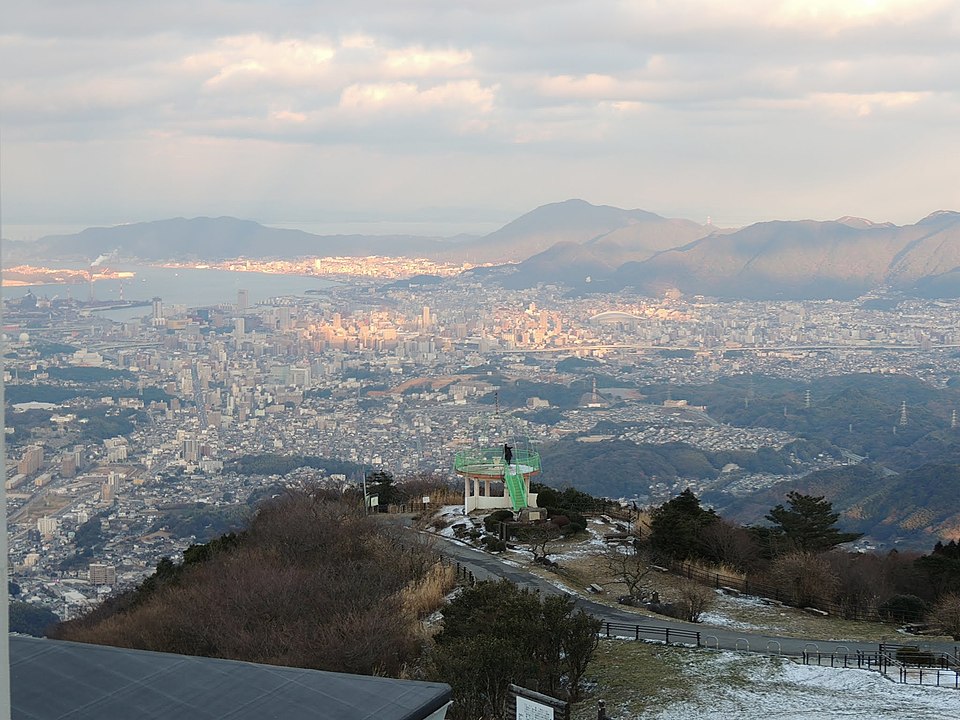 皿倉山展望台
